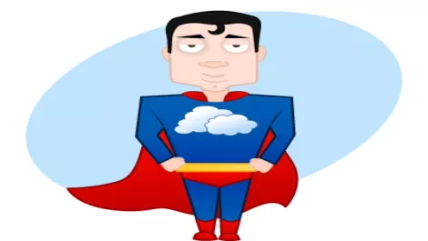 Super cloud man