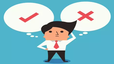 Deciding yes or no