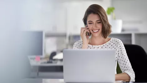Phone lady