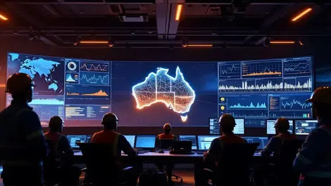 Perth control room ai voice analytics asia pacific infrastructure