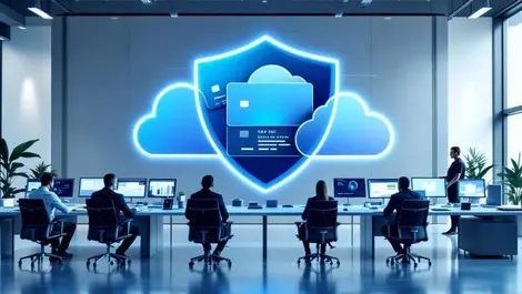 Us federal office nj staff reviewing dashboards shield spending fraud