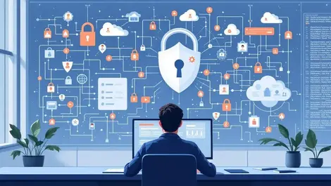 Security operations analyst network locks attack paths